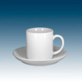 Sublimation Espresso Cup &amp; Untertasse